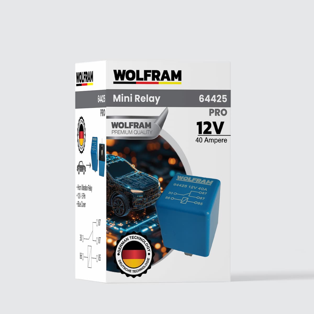 Röle Korna Titretme Pro 12V