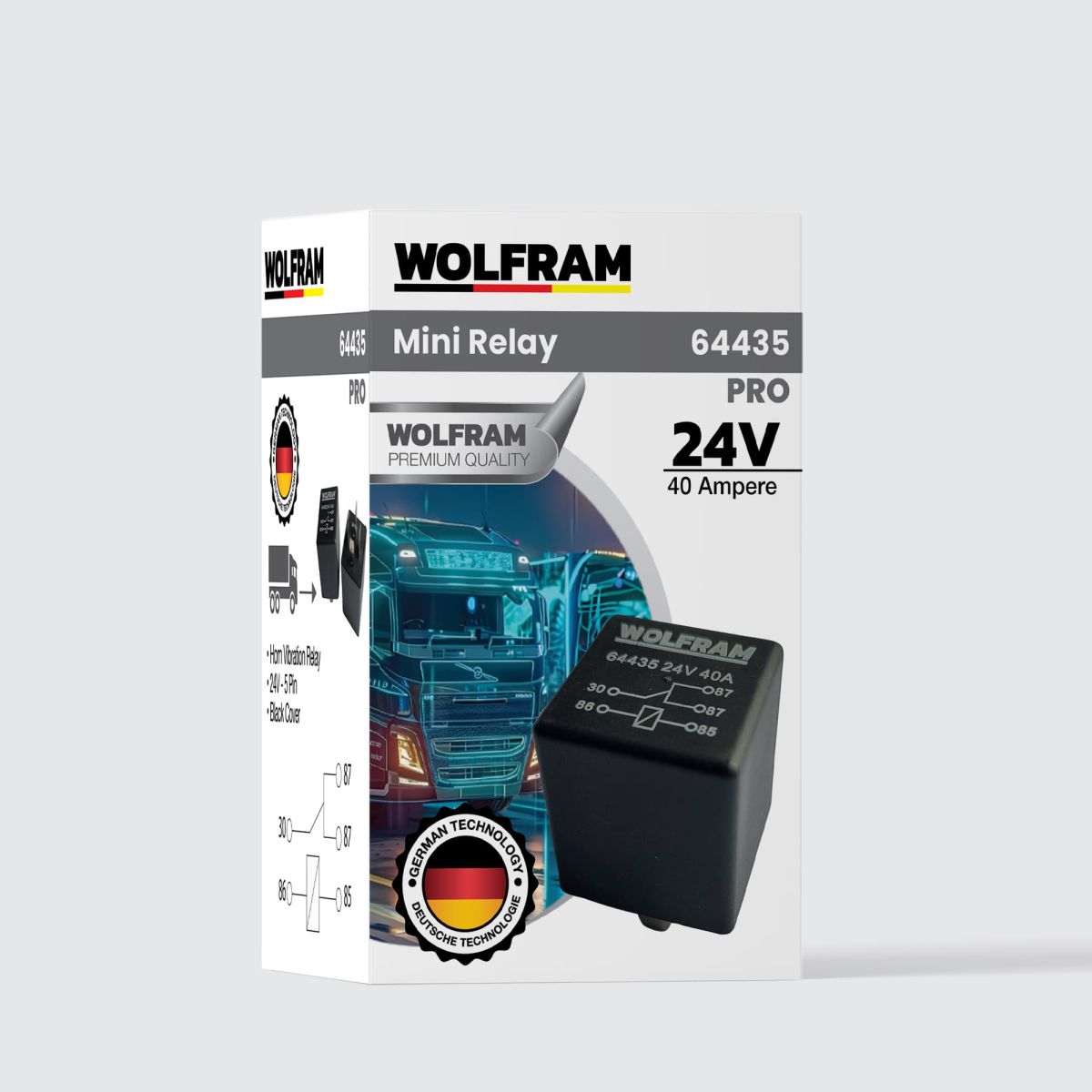 Röle Korna Titretme Pro 24V