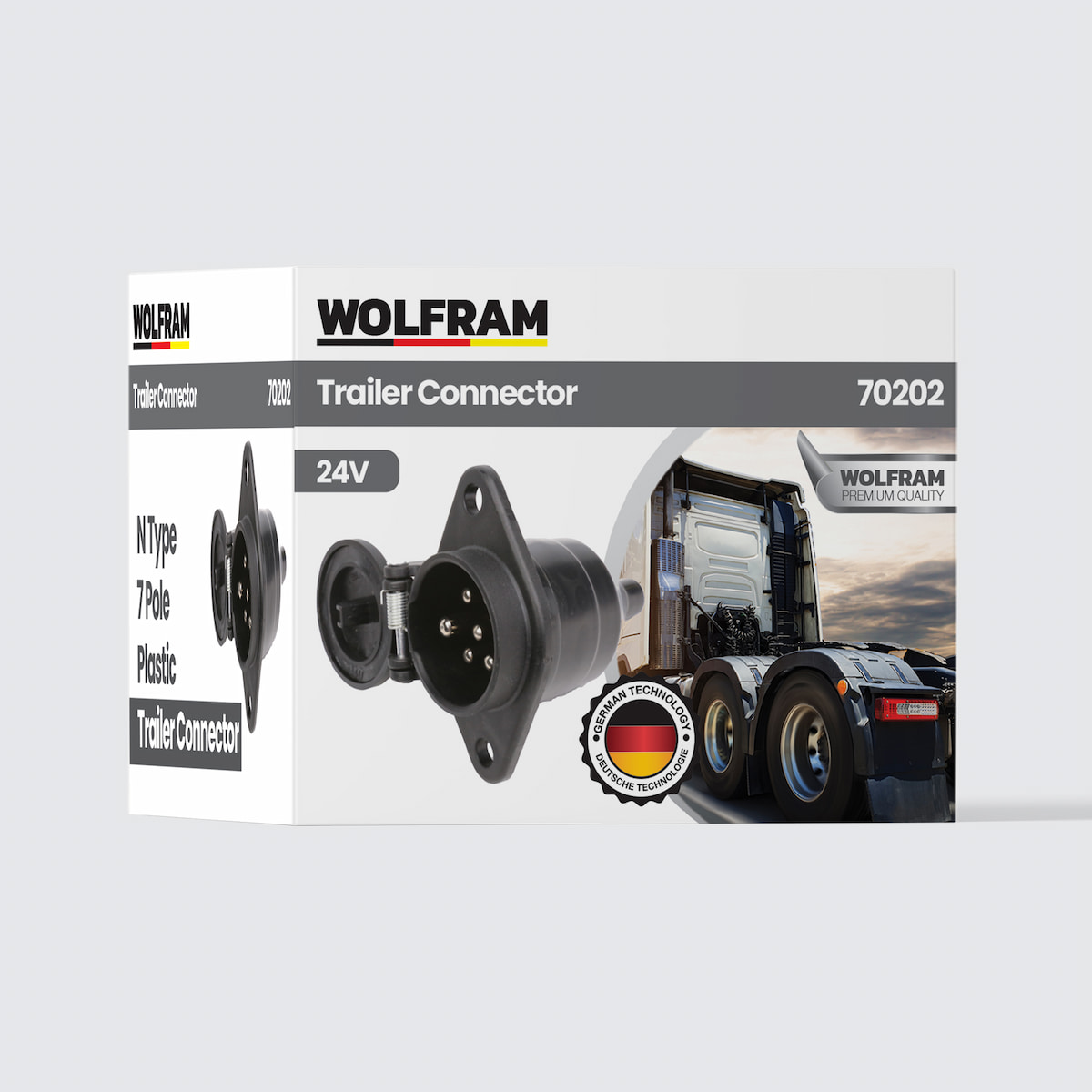 7'li N Tip Plastik Tır Dorse Fişi Dişi