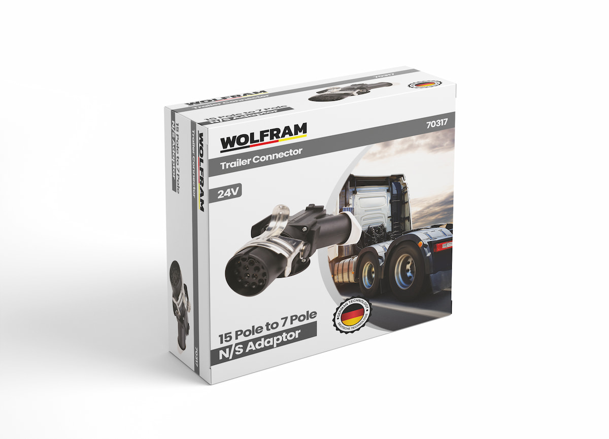 15'li Tır Dorse 7 Kutup­luya N/S Adaptörü Çift Çıkışlı