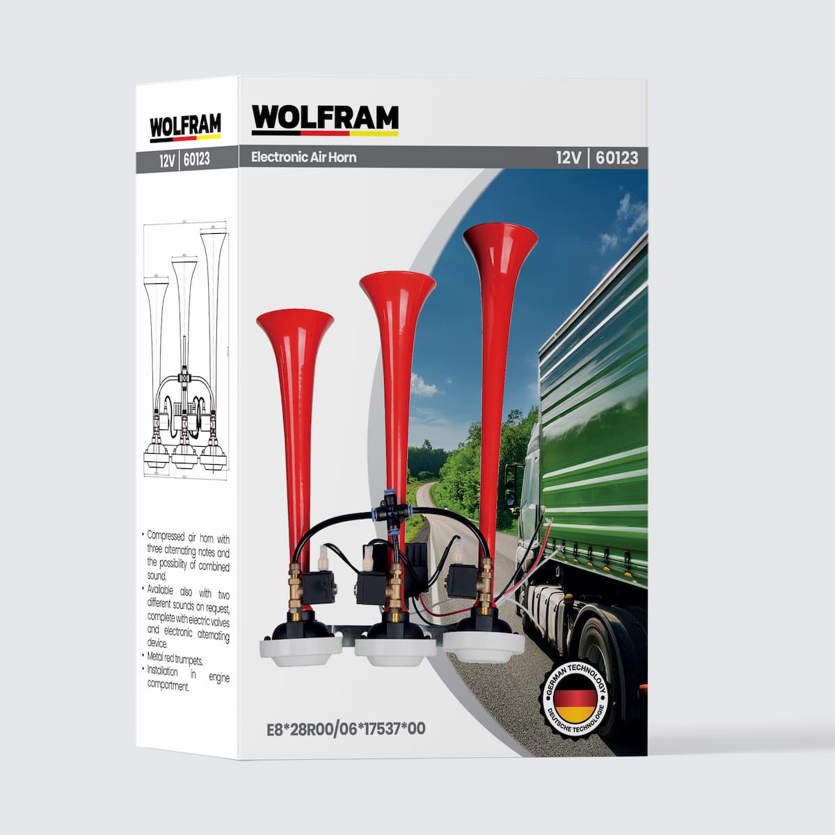 Korna 3 Borulu Saydırmalı Dali Dali için