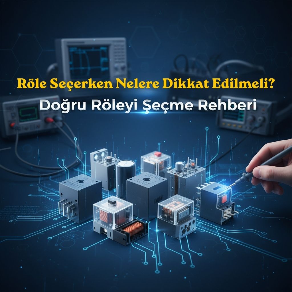 Röle Seçerken Nelere Dikkat Edilmeli? Doğru Röleyi Seçme Rehberi